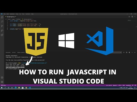 How to Run Javascript in Visual Studio Code on Windows 10 2022 How to Run Javascript in Visual Studio Code on Windows 10 2022