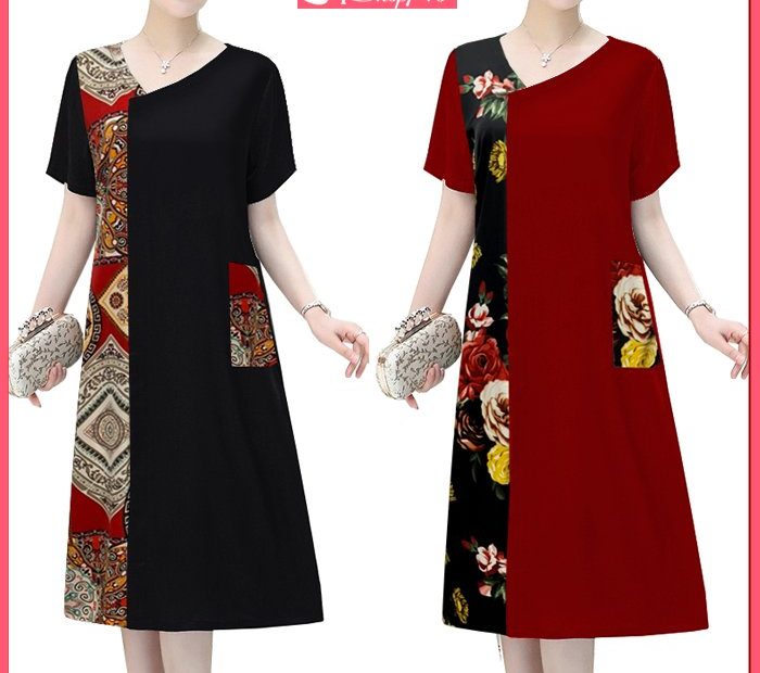 Tổng Hợp Đầm Trung Niên Cho Người Mập Giá Rẻ, Bán Chạy Tháng 8/2023 -  Beecost