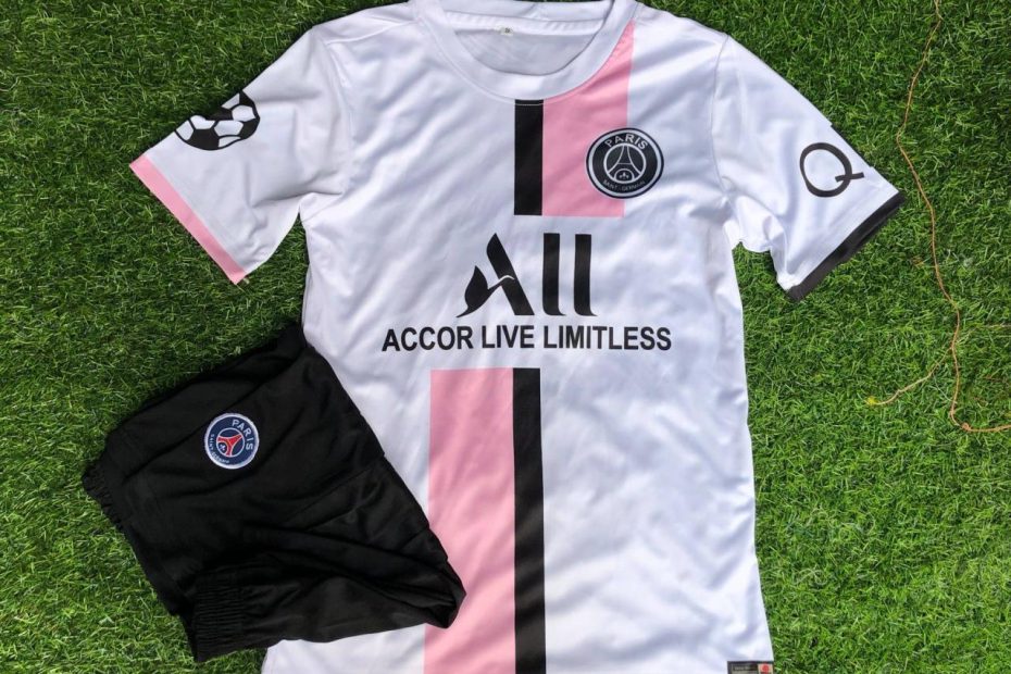 Đồ Đá Bóng Nam Nữ Mẫu Psg Màu Trắng Hồng | Lazada.Vn