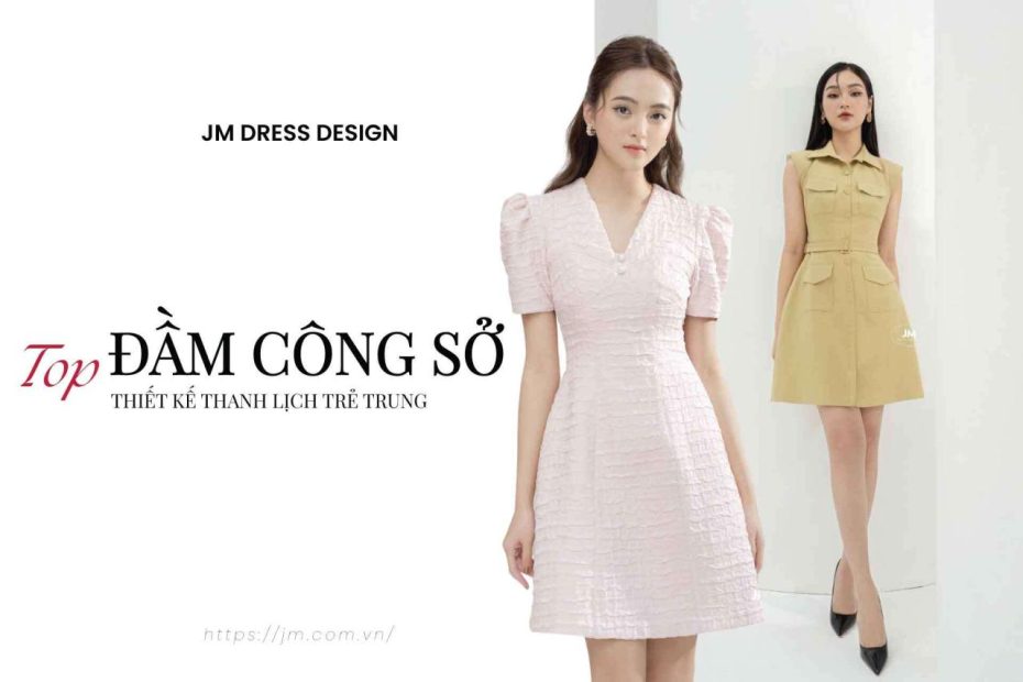 Bỏ Túi 15 Mẫu Váy Đầm Công Sở Đẹp Thiết Kế Trẻ Trung, Thanh Lịch