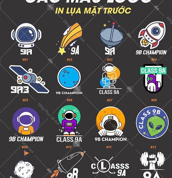 Các Mẫu Logo Áo Lớp Đẹp Độc Chất Nhất Năm 2020 | Áo, Lớp Hai, Lốp