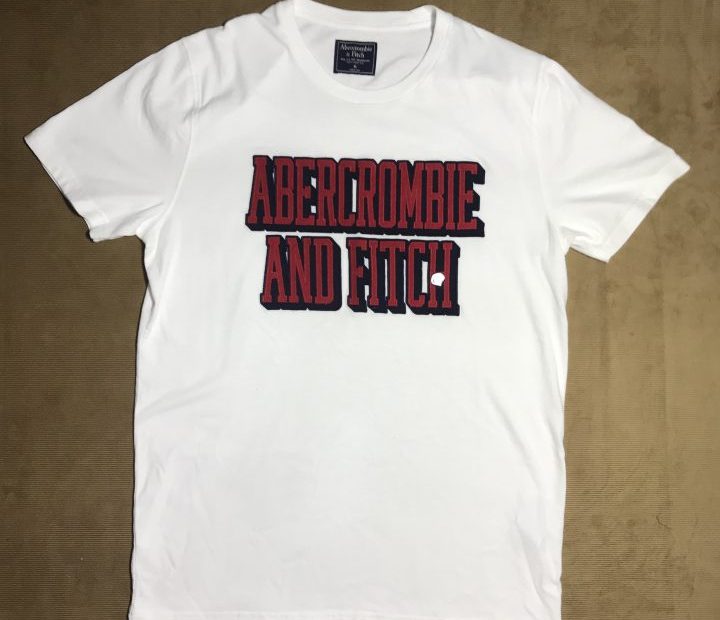 Áo Thun Nam Abercrombie&Fitch Cổ Tròn Cotton Ngắn Tay Màu Trắng Size M Hàng  Mỹ Chính Hãng - Đồ Hiệu Mỹ - Hàng Xách Tay Mỹ