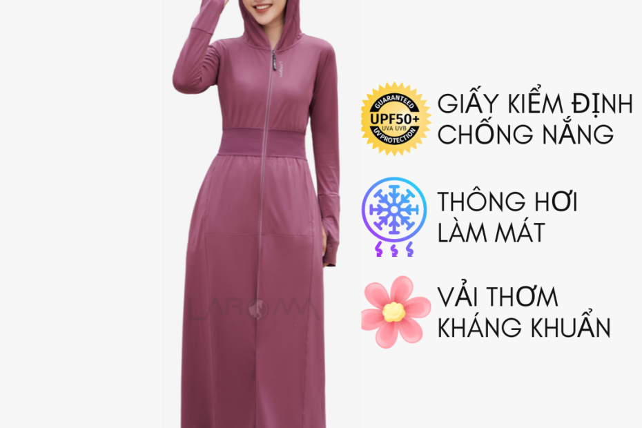 Áo Choàng Chống Nắng Nữ Laroma Ngăn Chặn Tia Uv Cực Tốt Laroma Fashion