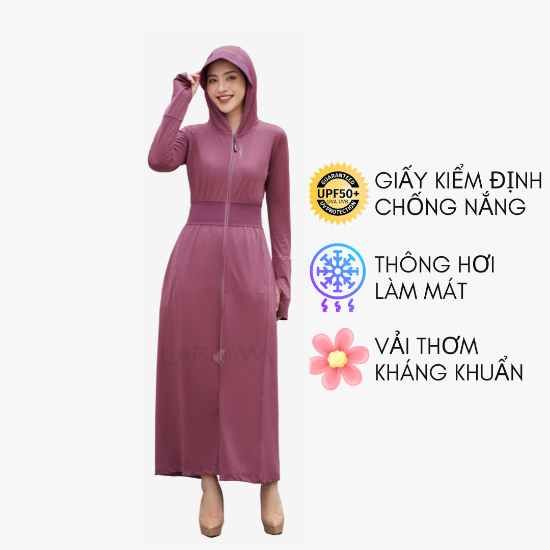 Áo Choàng Chống Nắng Nữ Laroma Ngăn Chặn Tia Uv Cực Tốt Laroma Fashion