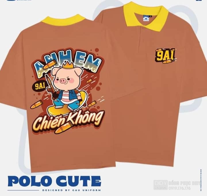 Top 40+ Mẫu Áo Lớp Có Cổ Đẹp - Đồng Phục Didy