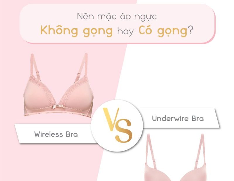 Nên Mặc Áo Ngực Có Gọng Hay Không Gọng? - Corèle V. 2023