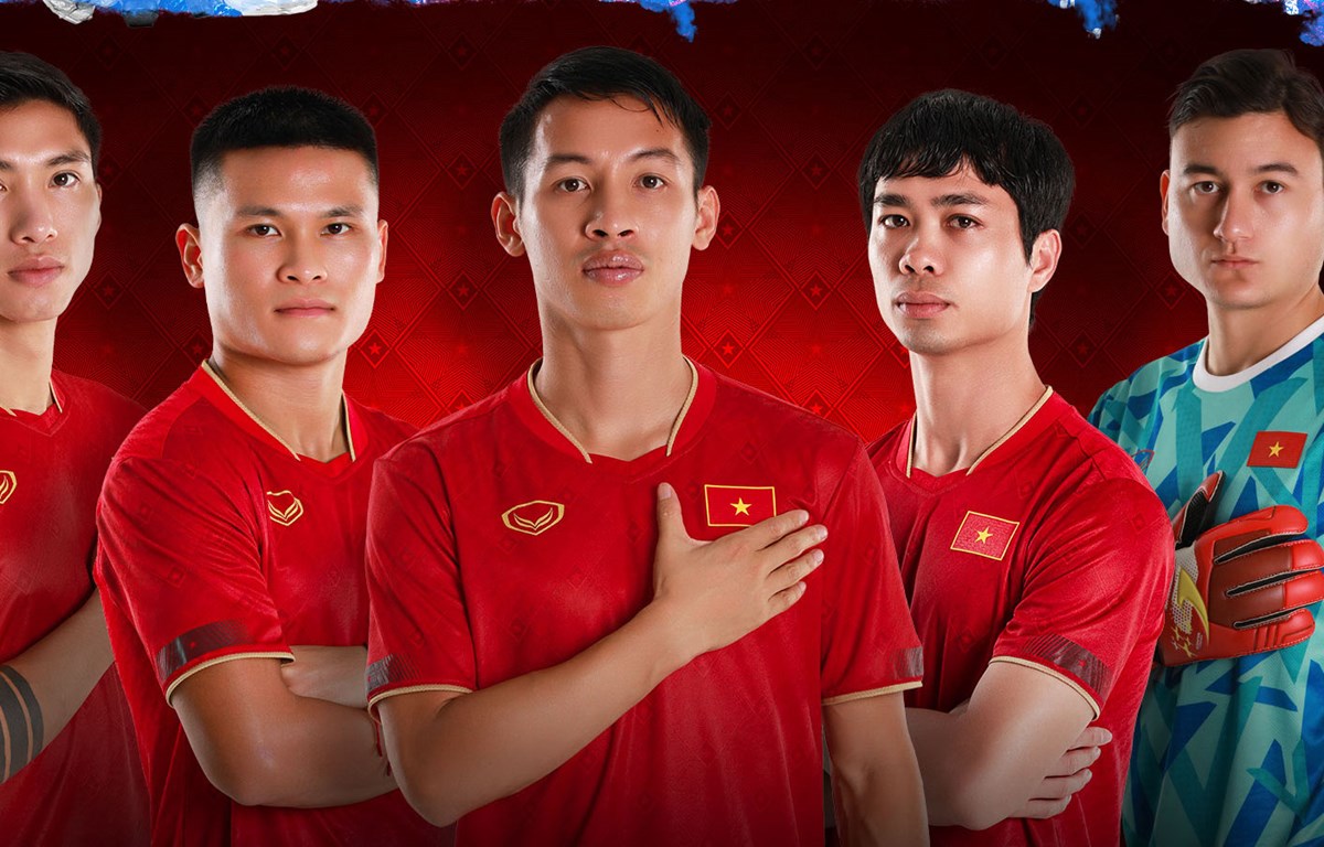Công Bố Mẫu Áo Thi Đấu Sân Nhà Của Đội Tuyển Việt Nam Năm 2022-2023 | Bóng  Đá | Vietnam+ (Vietnamplus)
