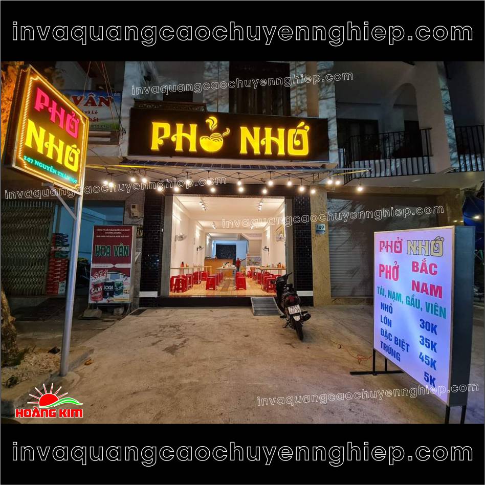 Biển Bảng Vẫy Quảng Cáo Cực Đẹp, Thu Hút Nhất Hiện Nay