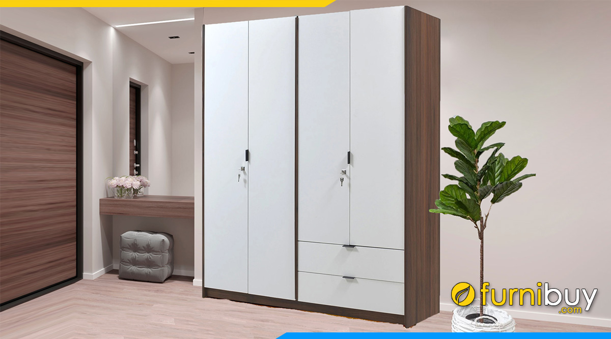 88+ Mẫu Tủ Quần Áo Gỗ Công Nghiệp Đẹp Mới Nhất 2020