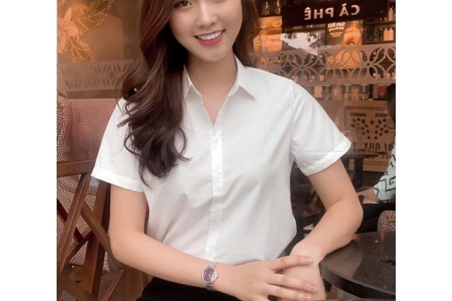 Mua Áo Sơ Mi Trắng Cộc Tay Thời Trang Nữ | Tiki