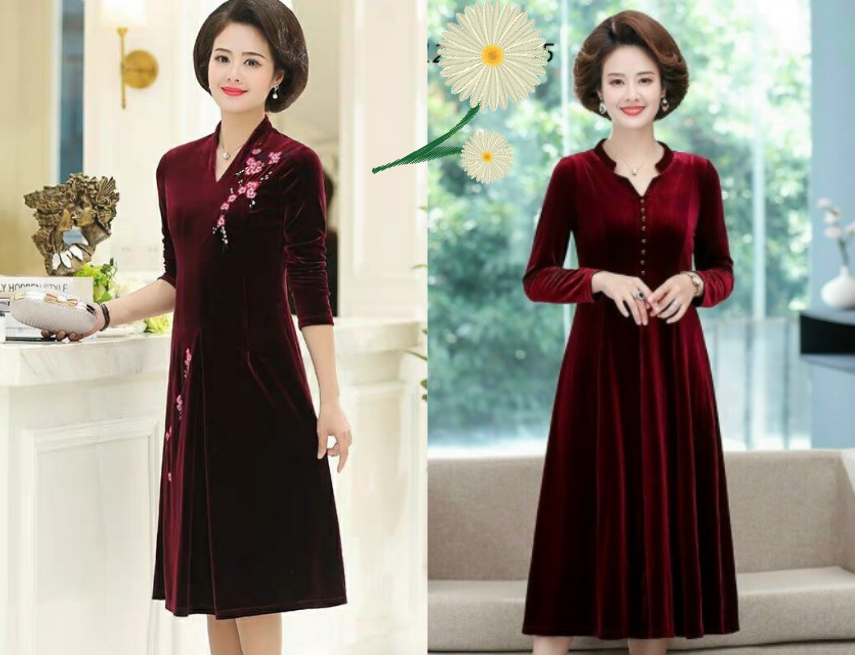 13 Mẫu Đầm Trung Niên U50 Sang Trọng, Cao Cấp | Ivy Moda