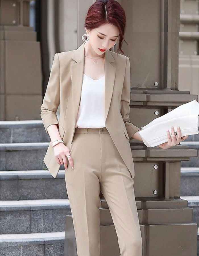 Các Mẫu Áo Vest Nữ Trẻ Trung Giá Tốt T05/2023, Bộ Vest Nữ Rất Đẹp Kiểu Hàn  Quốc 2022 Mang Nhiều