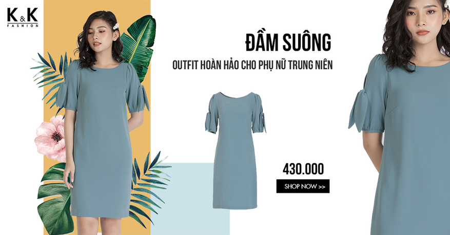 Đầm Suông – Outfit Hoàn Hảo Cho Phụ Nữ Trung Niên