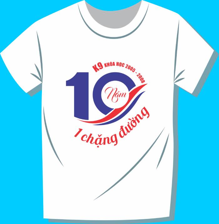 99+ Logo In Áo Họp Lớp Đẹp Kỷ Niệm 5, 10, 20, 30 Năm Ra Trường