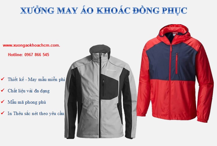 May Áo Khoác Theo Yêu Cầu - Xưởng May Áo Khoác Giá Rẻ, Uy Tín