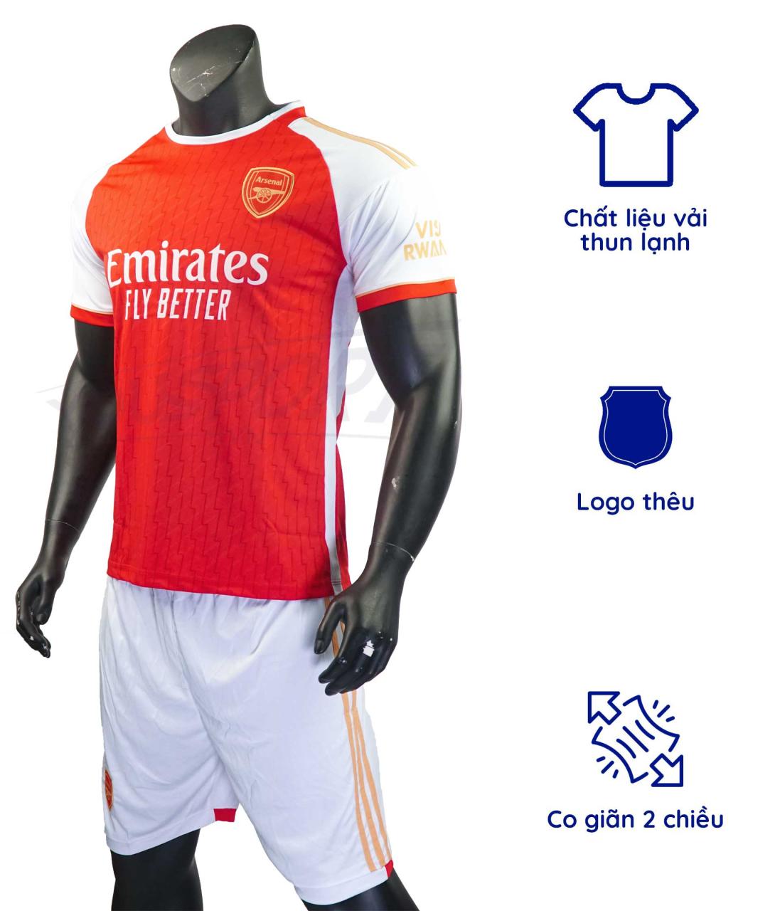 Áo Arsenal 2022/23 | Áo Đấu Clb Arsenal 2022/23 | Yousport
