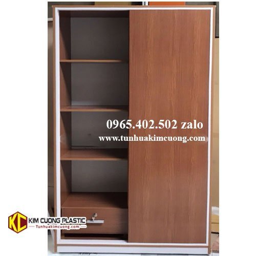 Tủ Nhựa Cửa Lùa 2 Cánh » Tủ Nhựa Kim Cương
