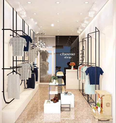 Tuyệt Chiêu Thiết Kế Shop Quần Áo Nhỏ 10M2 Cực Đẹp Năm 2023