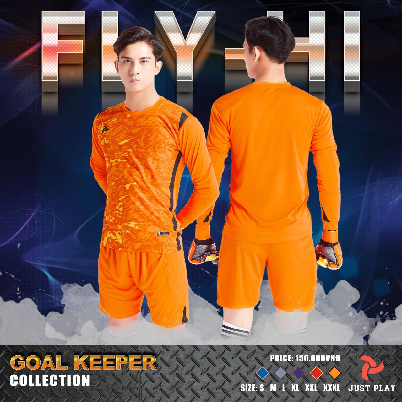 Bộ Quần Áo Thủ Môn Fly-Hi Cam Mới 2022 – Just Play