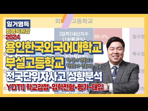 YDTI] 용인외대부고 전국단위자사고 성향분석 2024학년도 입학요강
